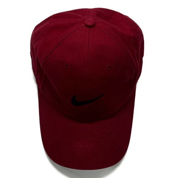 Nike Golf Hat Red Adjustable‎ Center Swoosh - Picture 5 of 12